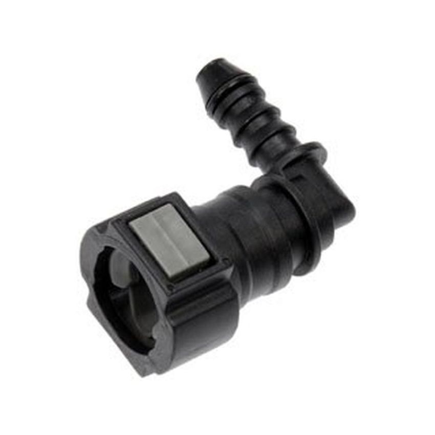 DORMAN 800-212 Quick Connector 3/8 In. S TO 6mm Nylon 90 with O ring
