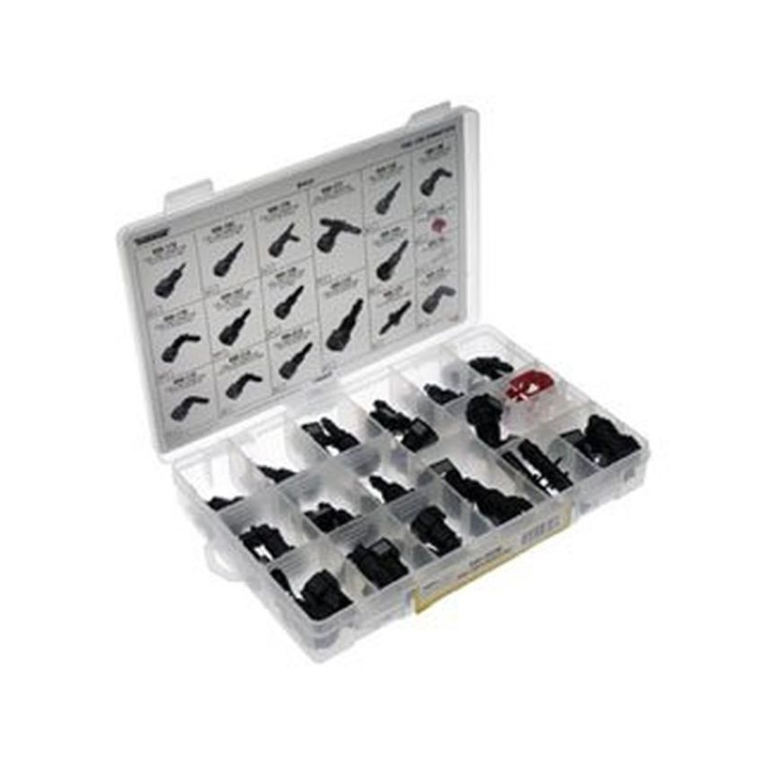 DORMAN 800-302M Metric Fuel Line Repair Connector Tray 37 Pieces