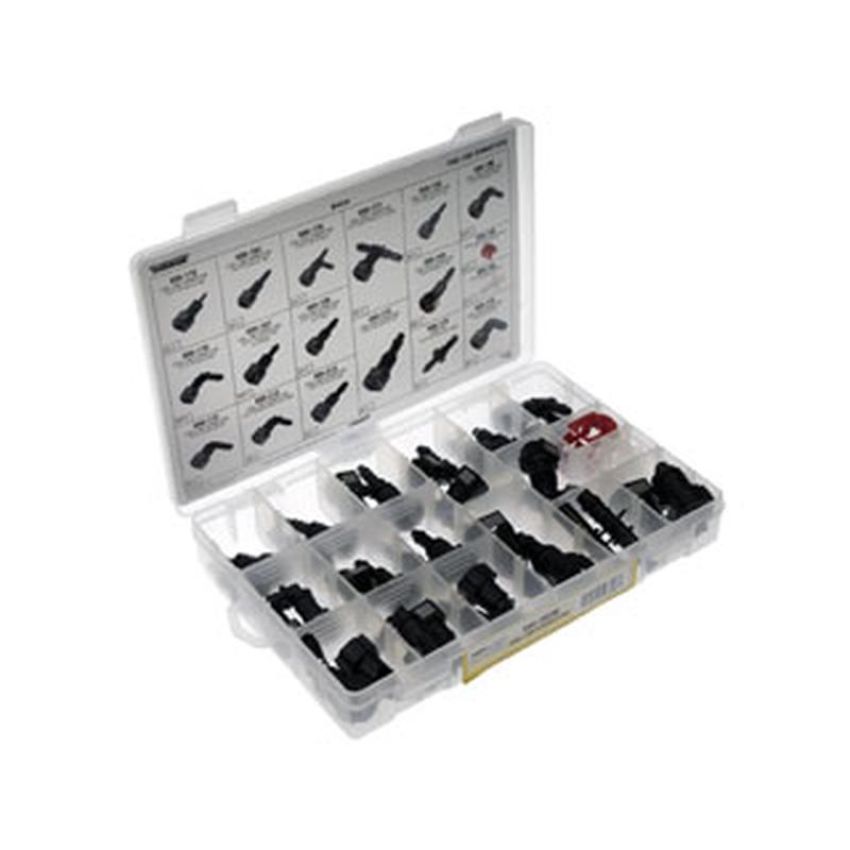 DORMAN 800-302M Metric Fuel Line Repair Connector Tray 37 Pieces