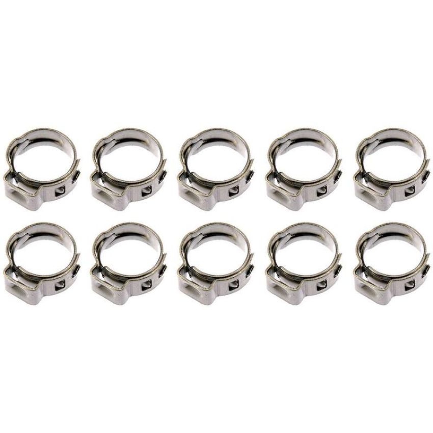 DORMAN 800-309 Fuel Line Clamps. Pack of 10 3/8 In. Clamps