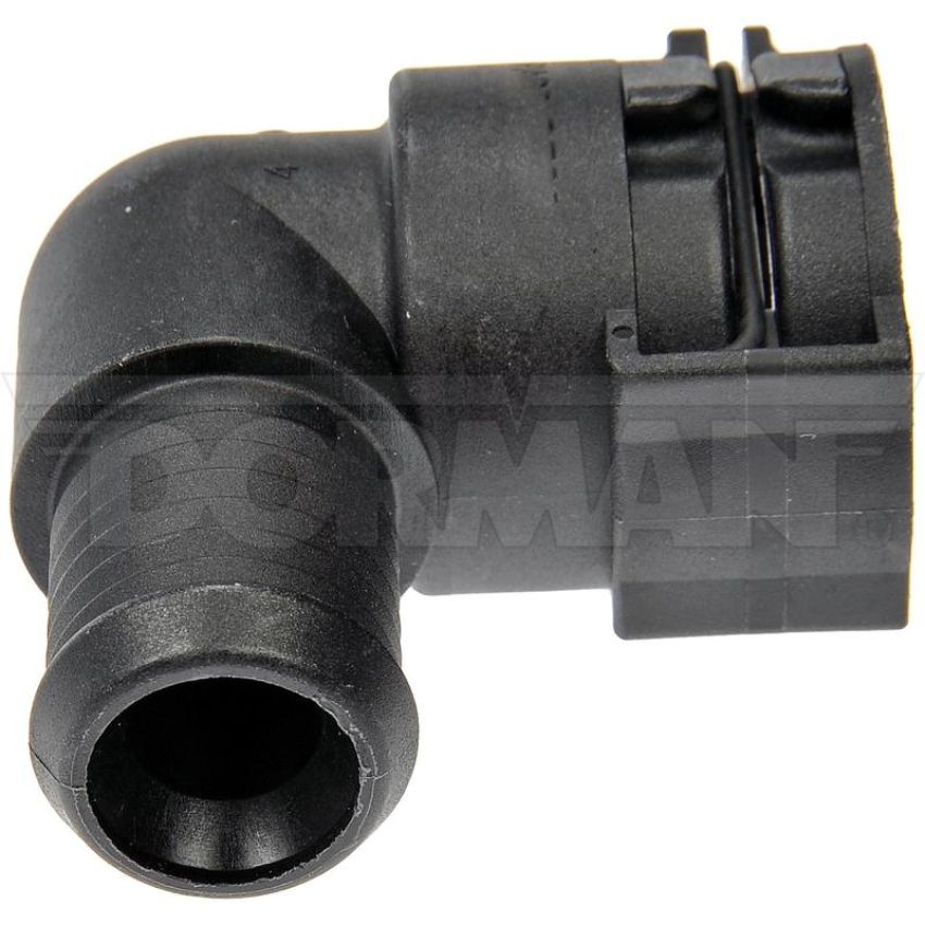 DORMAN 800-318 8 mm ID  Heater Hose Connector, Elbow 90 To 8 mm ID Barbed