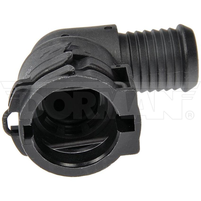 DORMAN 800-318 8 mm ID  Heater Hose Connector, Elbow 90 To 8 mm ID Barbed