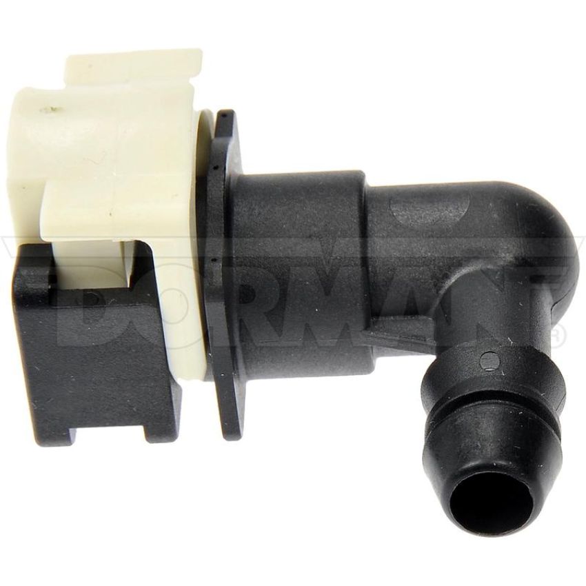 DORMAN 800-388 10 mm Nylon Fuel Vapor Connector, Elbow 90 To 10 mm Barbed