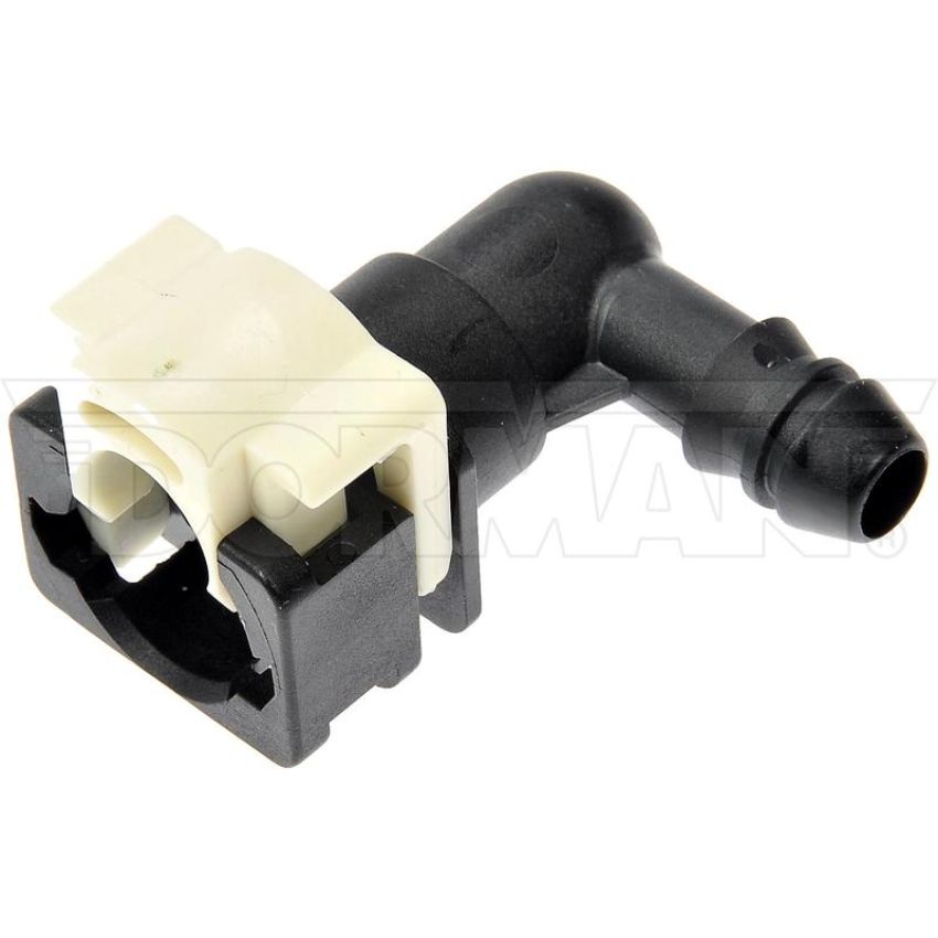 DORMAN 800-388 10 mm Nylon Fuel Vapor Connector, Elbow 90 To 10 mm Barbed