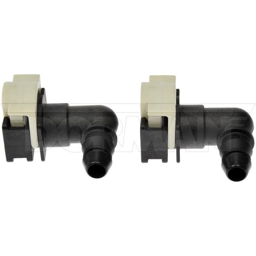 DORMAN 800-397 12 mm Nylon Fuel Vapor Connector, Elbow 90 To 12 mm Barbed