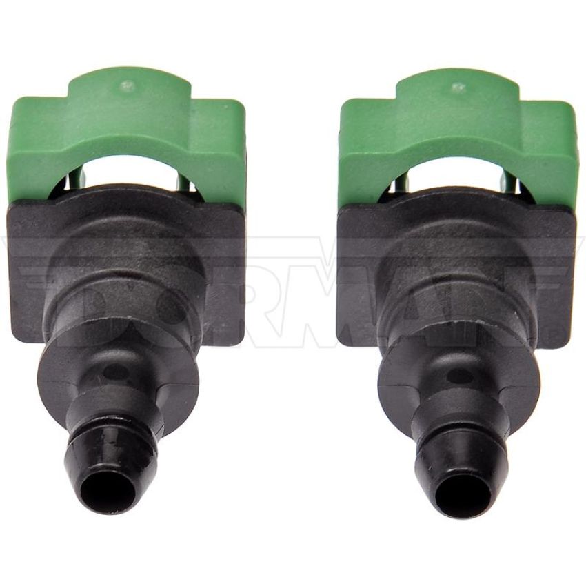 DORMAN 800-437 12 mm Nylon Fuel Vapor Connector, Straight To 3/8 In. Barbed
