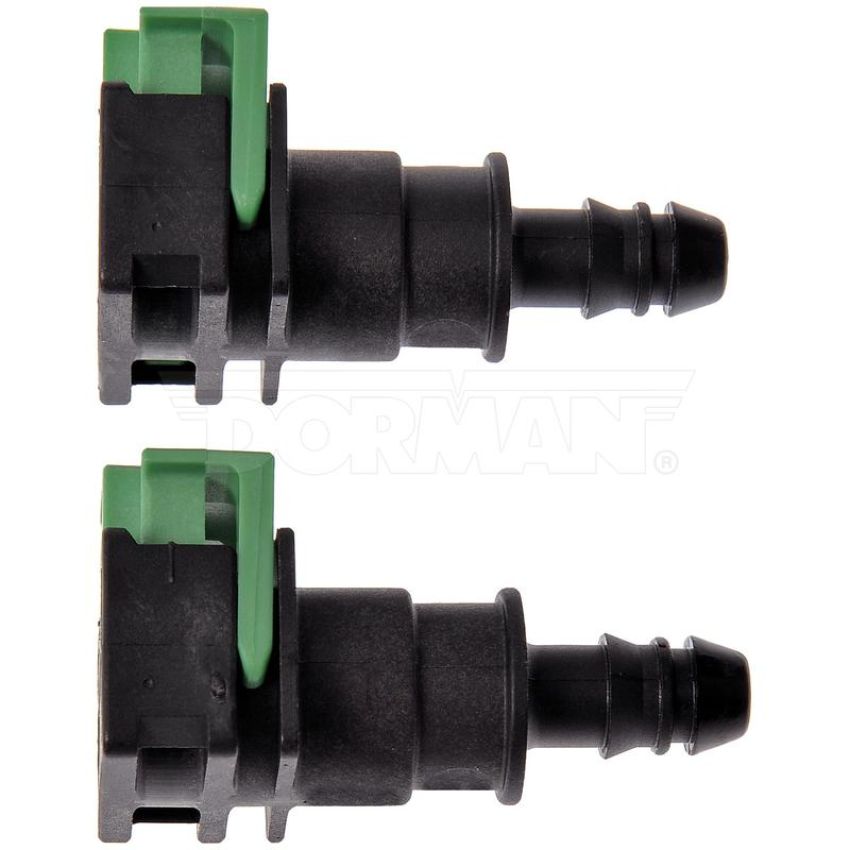 DORMAN 800-437 12 mm Nylon Fuel Vapor Connector, Straight To 3/8 In. Barbed