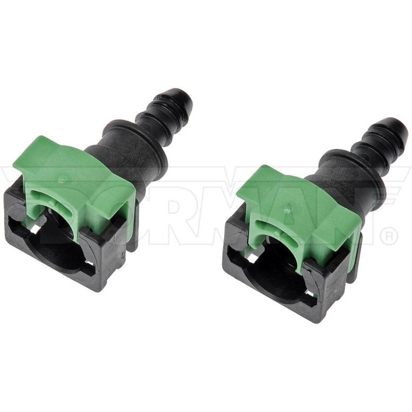 DORMAN 800-437 12 mm Nylon Fuel Vapor Connector, Straight To 3/8 In. Barbed