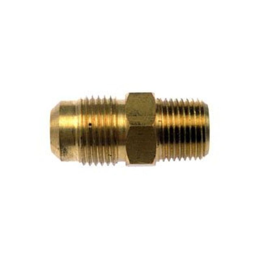 DORMAN 800-715 Transmission Line Connector - 3/8-16 NPT x 3/4-16 UNF Flare End