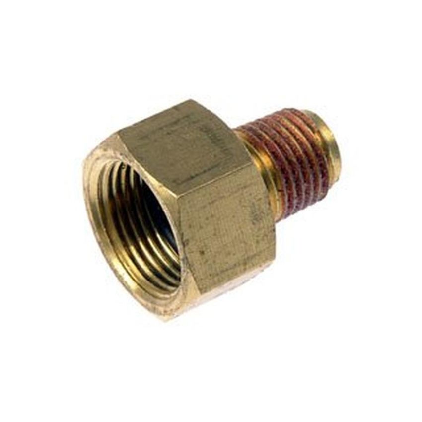 DORMAN 800-716 Transmission Line Connector (To Trans) - 1/4 In. NPT x 3/4-18 UNS