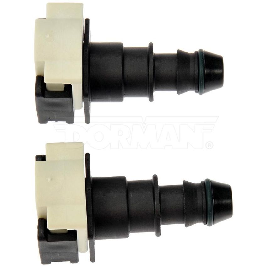 DORMAN 800-941 12 mm Fuel Line Connector, Straight To 1/2 In. Barbed