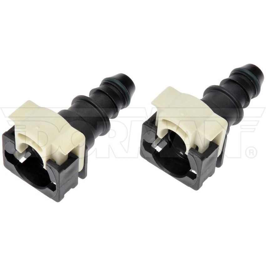 DORMAN 800-941 12 mm Fuel Line Connector, Straight To 1/2 In. Barbed