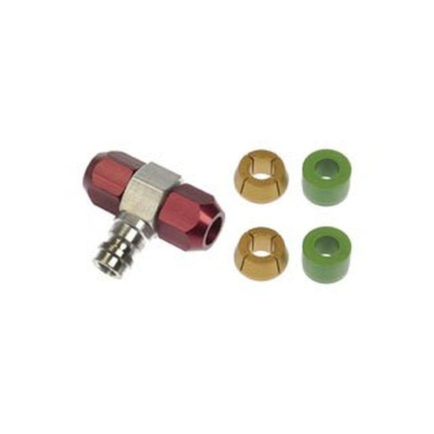 DORMAN 800-967 Service Port Tee for 3/8 High Pressure Side Line