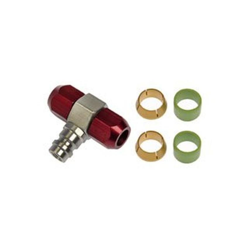 DORMAN 800-968 Service Port Tee for 1/2 High Pressure Side Line