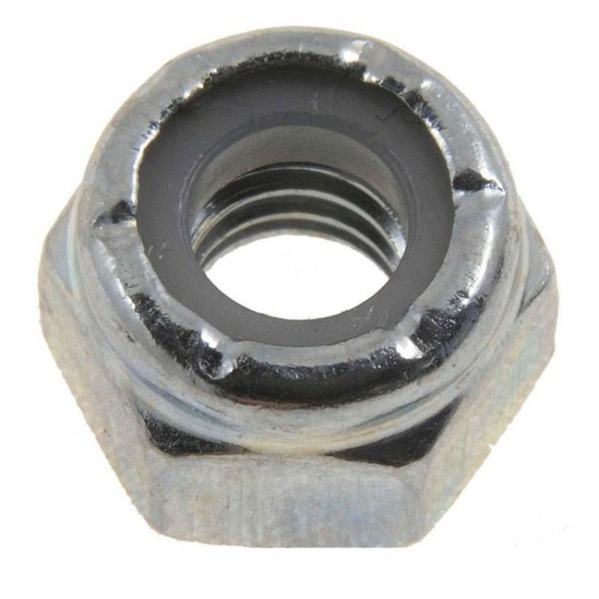 DORMAN 810-040 Hex Lock Nuts With Nylon Ring-Grade 2- Thread Size 1/4-20 In., Height 5/16 In.