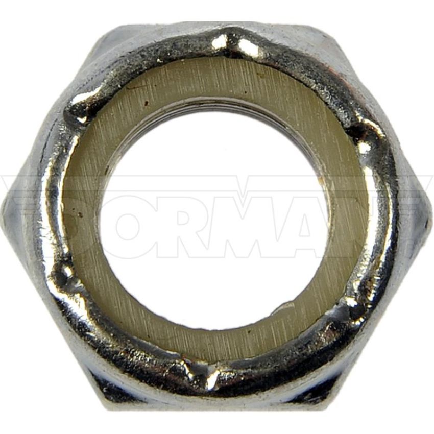 DORMAN 814-042 Hex Lock Nut With Nylon Insert- Grade 2-Thread Size 3/8-24