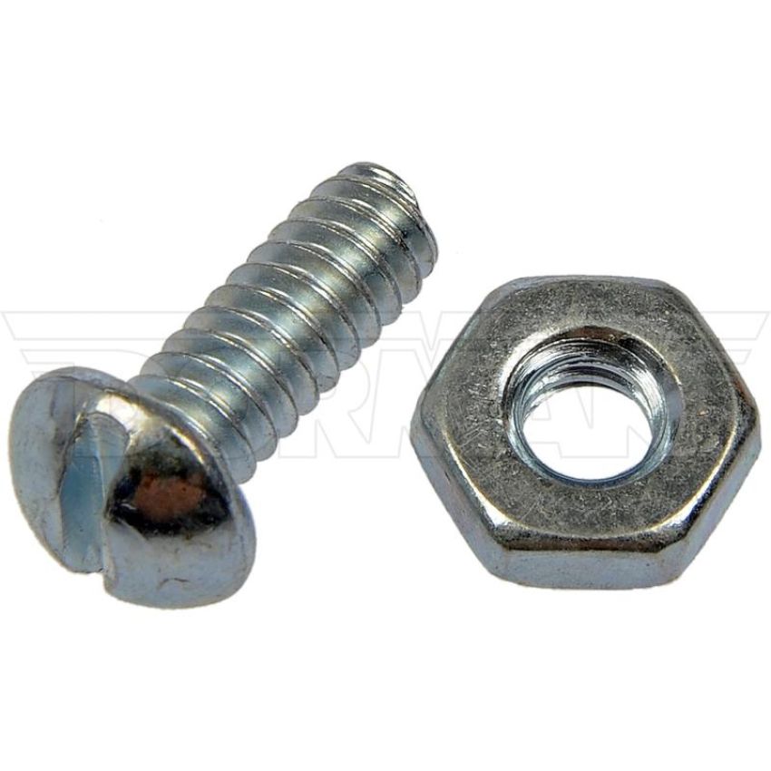 DORMAN 850-605 Stove Bolt With Nuts - 3/16-24 x 1/2 In.