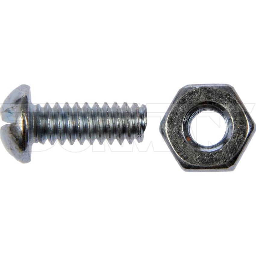 DORMAN 850-605 Stove Bolt With Nuts - 3/16-24 x 1/2 In.