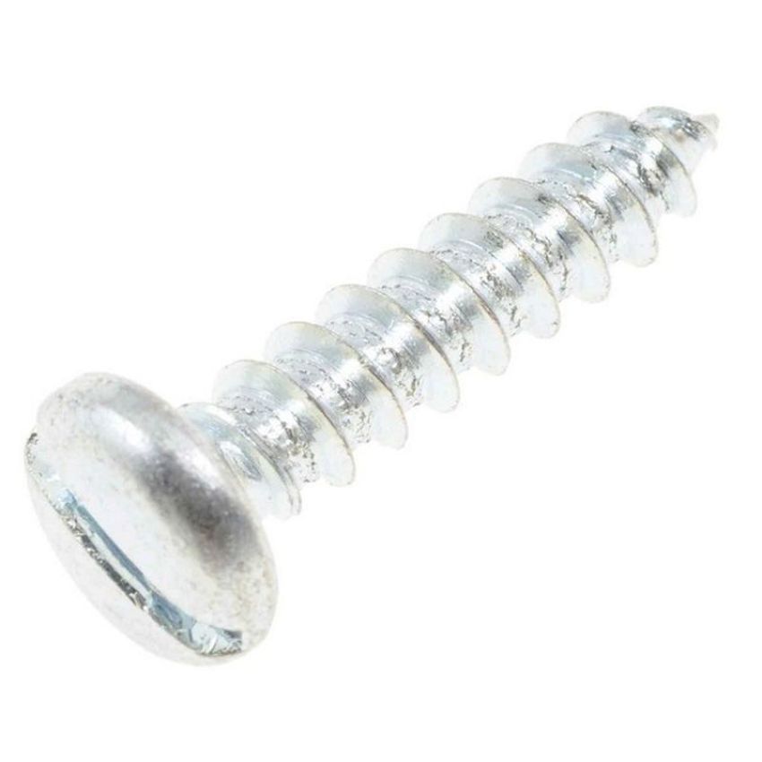 DORMAN 851-124 Sheet Metal Screw-Slotted Pan Head-No. 12 x 1 In.