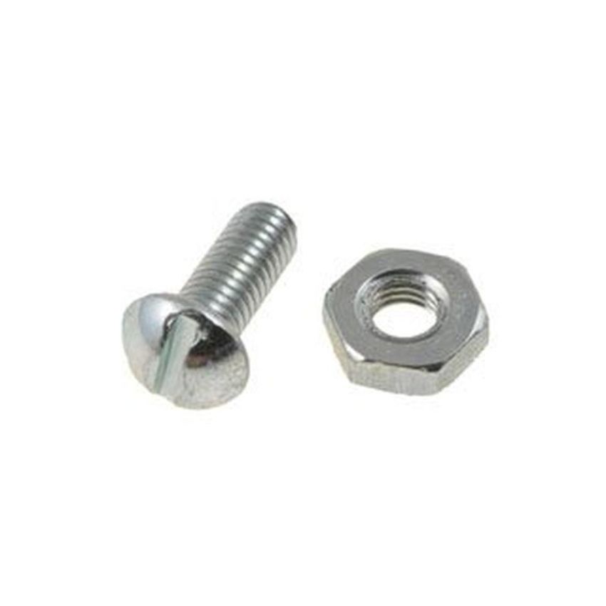 DORMAN 853-405 Machine Screw-Round Head Slotted- 10-32 x 1/2 In.