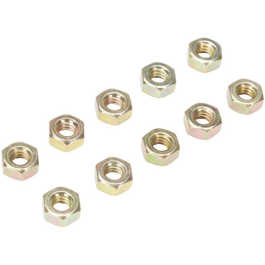 DORMAN 865-010 Hex Nut-Grade 8-Thread Size 1/4-20, Height 7/16 In.