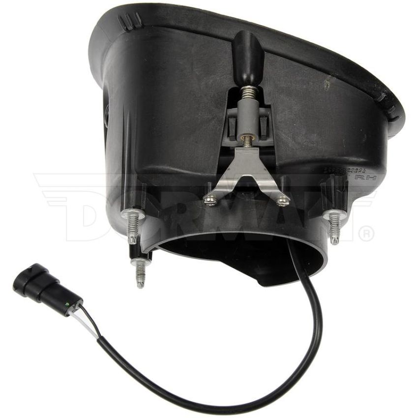 DORMAN 888-5207LB Black Heavy Duty LED Fog Lamp Assembly