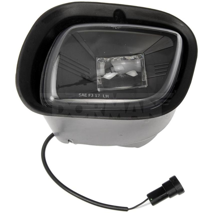 DORMAN 888-5208LB Black Heavy Duty LED Fog Lamp Assembly