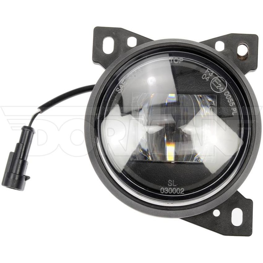 DORMAN 888-5414LB Black Heavy Duty LED Fog Lamp Assembly