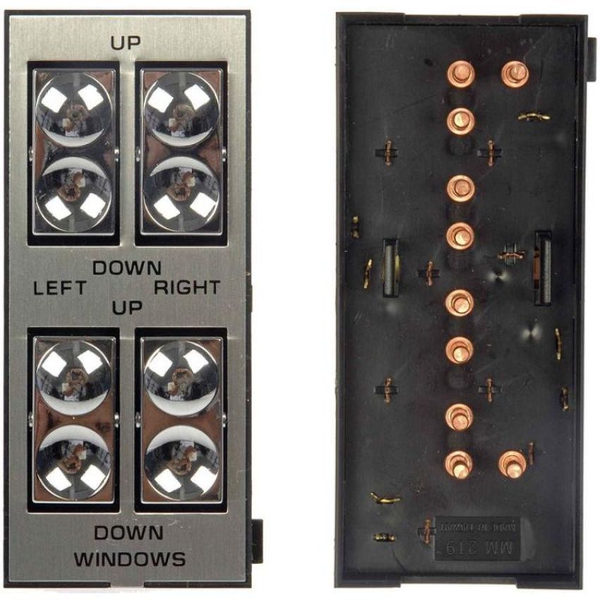 DORMAN 901-008 Power Window Switch - Front Left, 4 Button