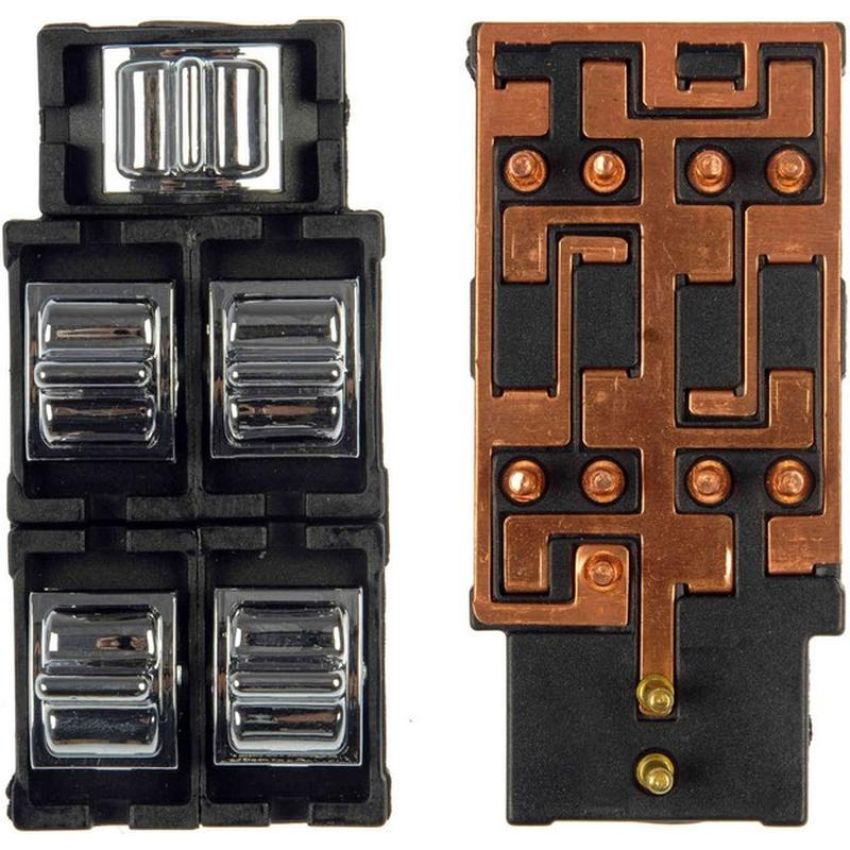 DORMAN 901-300 Power Window Switch - Front Left, 5 Button