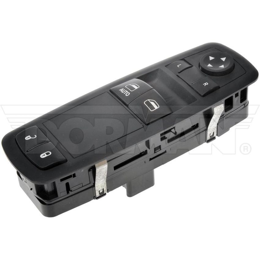 DORMAN 901-412 Power Window Switch With Auto Down, Fixed Rear Windows, Power Folding Mirrors