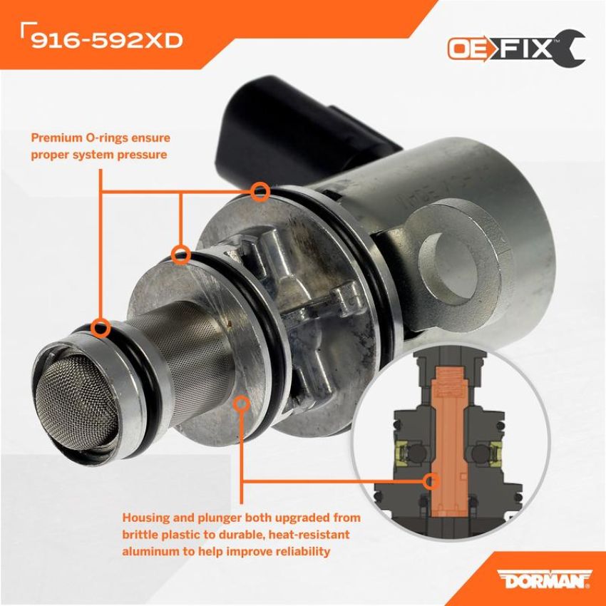 DORMAN 916-592XD Multiple Displacement Solenoid