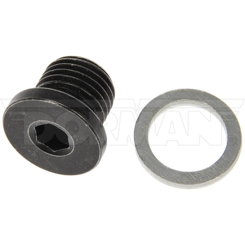 DORMAN 921-131 Oil Drain Plug Standard M14-1.50, Head Size 17mm