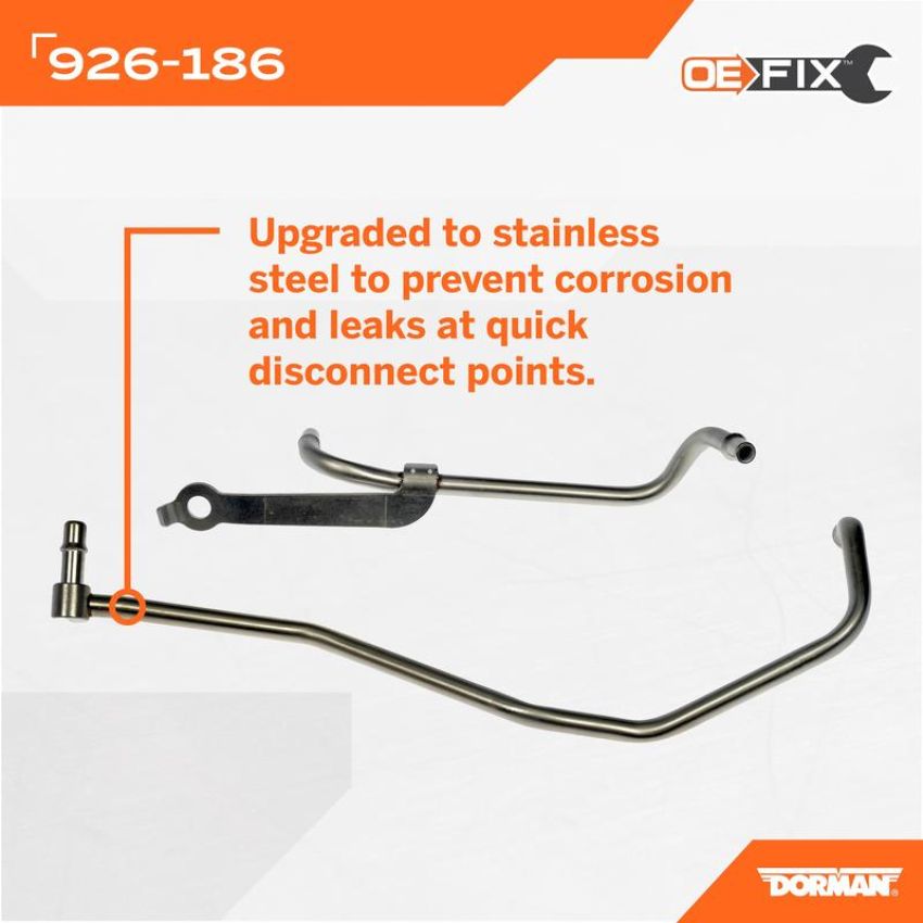 DORMAN 926-186 Turbo Coolant Line Kit