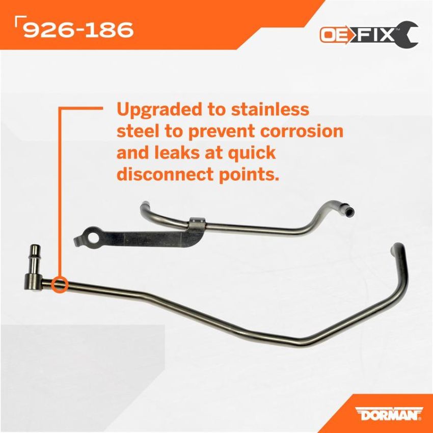 DORMAN 926-186 Turbo Coolant Line Kit