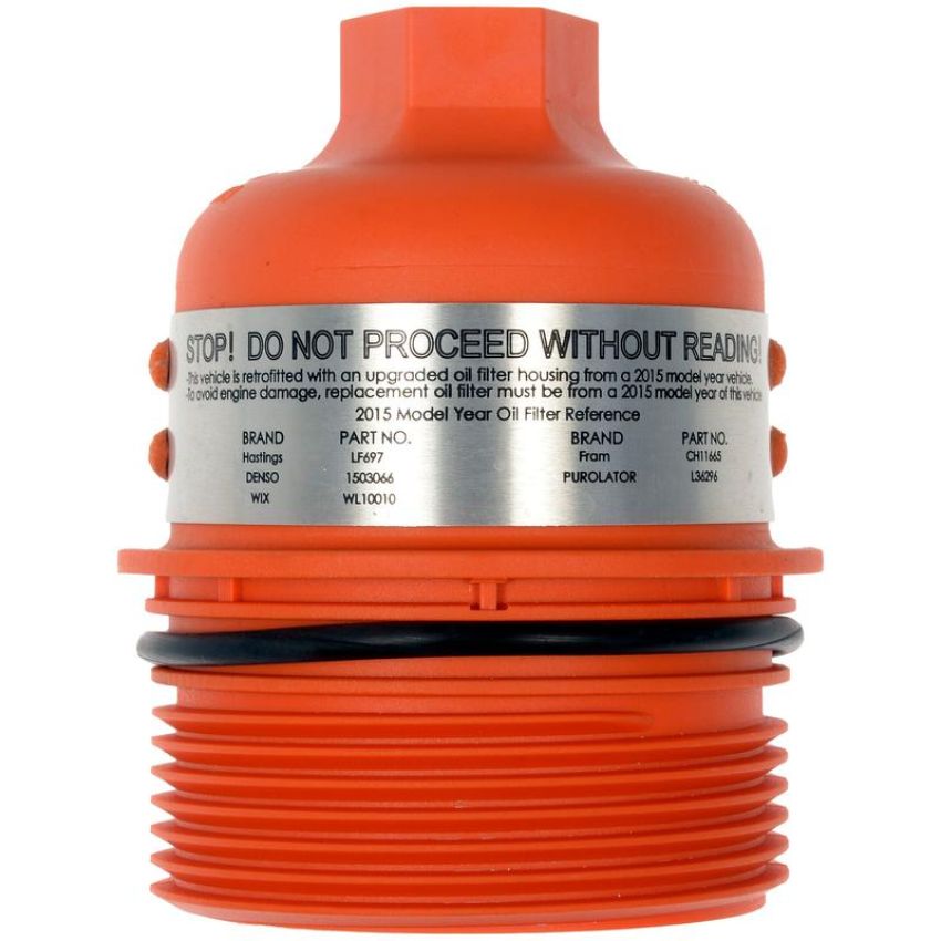 DORMAN 926-959 Upgraded Aluminum Engine Oil Filter Housing With Oil Cooler And Filter