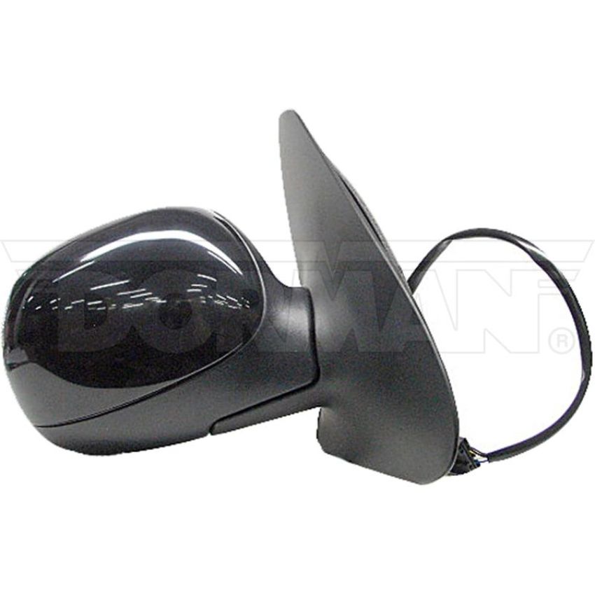 DORMAN 955-003 Side View Mirror - Right, Power, Non-Heated, No Signal, Black