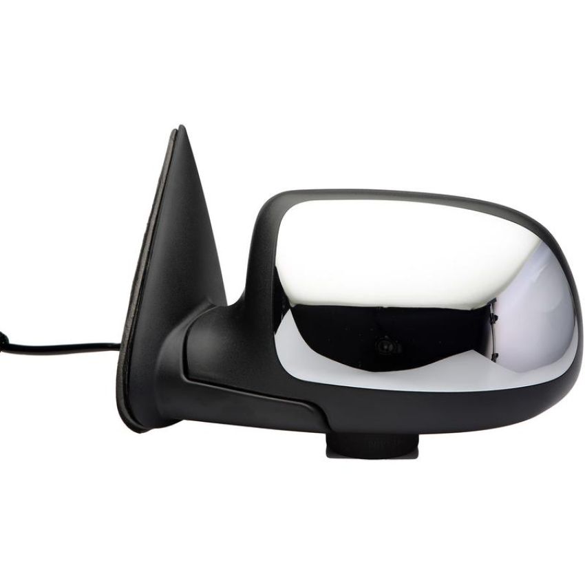 DORMAN 955-060 Side View Mirror - Left, Power, Non-Heated, Black And Chrome