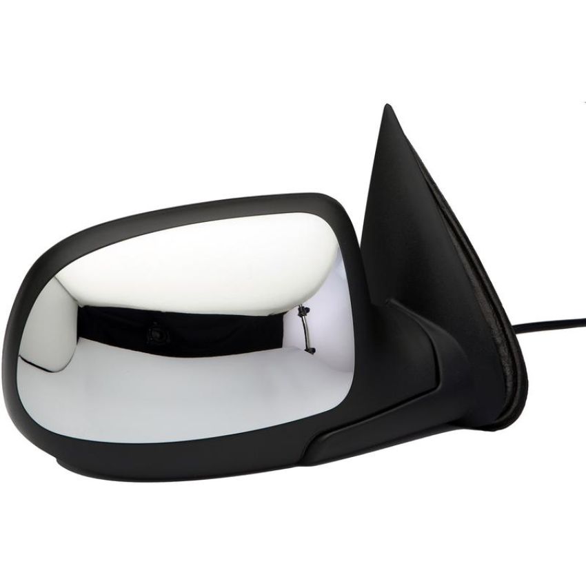 DORMAN 955-061 Side View Mirror - Right, Power, Non-Heated, Black And Chrome, With 3 Connectors