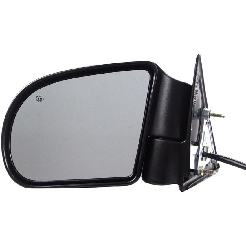 DORMAN 955-072 Side View Mirror - Left,Power,With Heat, Without Auto Dim,Textured,Manual Fold