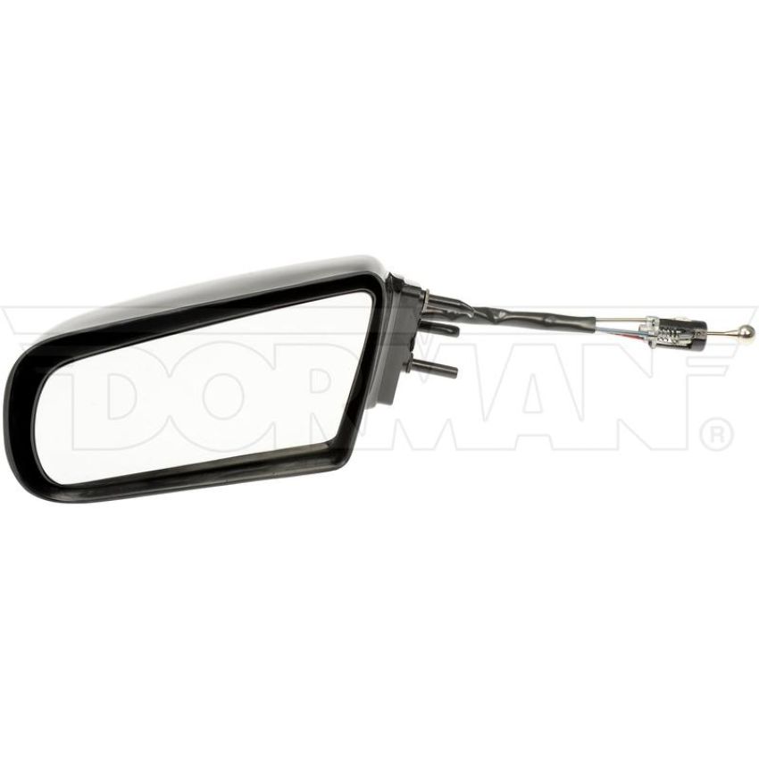 DORMAN 955-107 Side View Mirror - Left, Manual Remote Black