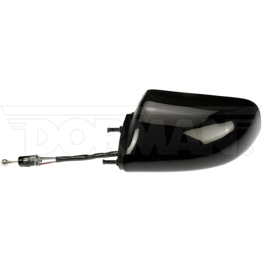 DORMAN 955-107 Side View Mirror - Left, Manual Remote Black
