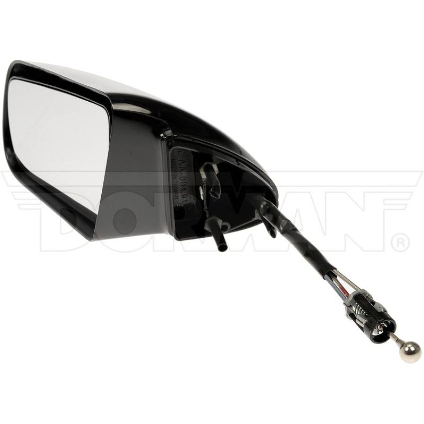 DORMAN 955-107 Side View Mirror - Left, Manual Remote Black