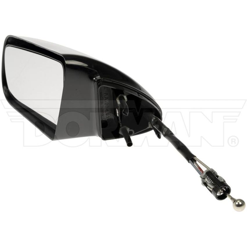 DORMAN 955-107 Side View Mirror - Left, Manual Remote Black