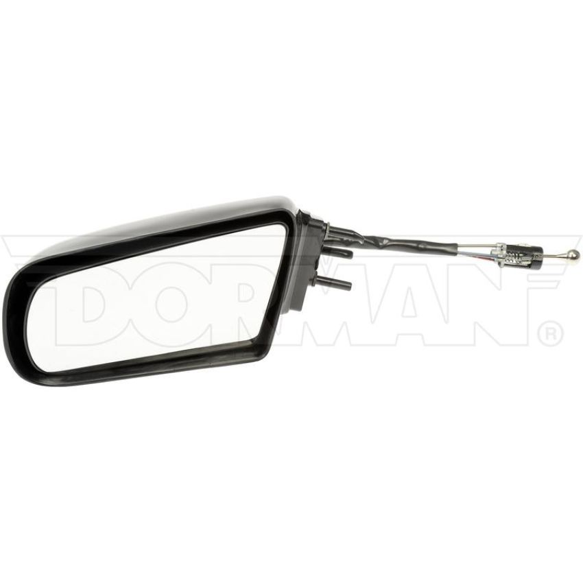 DORMAN 955-107 Side View Mirror - Left, Manual Remote Black