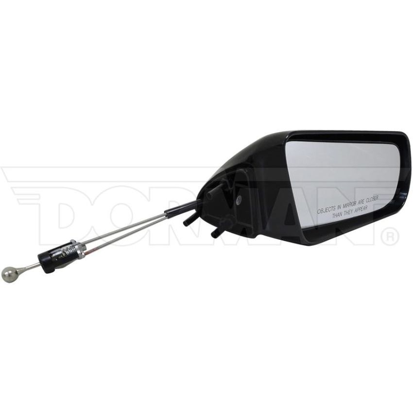 DORMAN 955-108 Side View Mirror - Right, Manual Remote Black