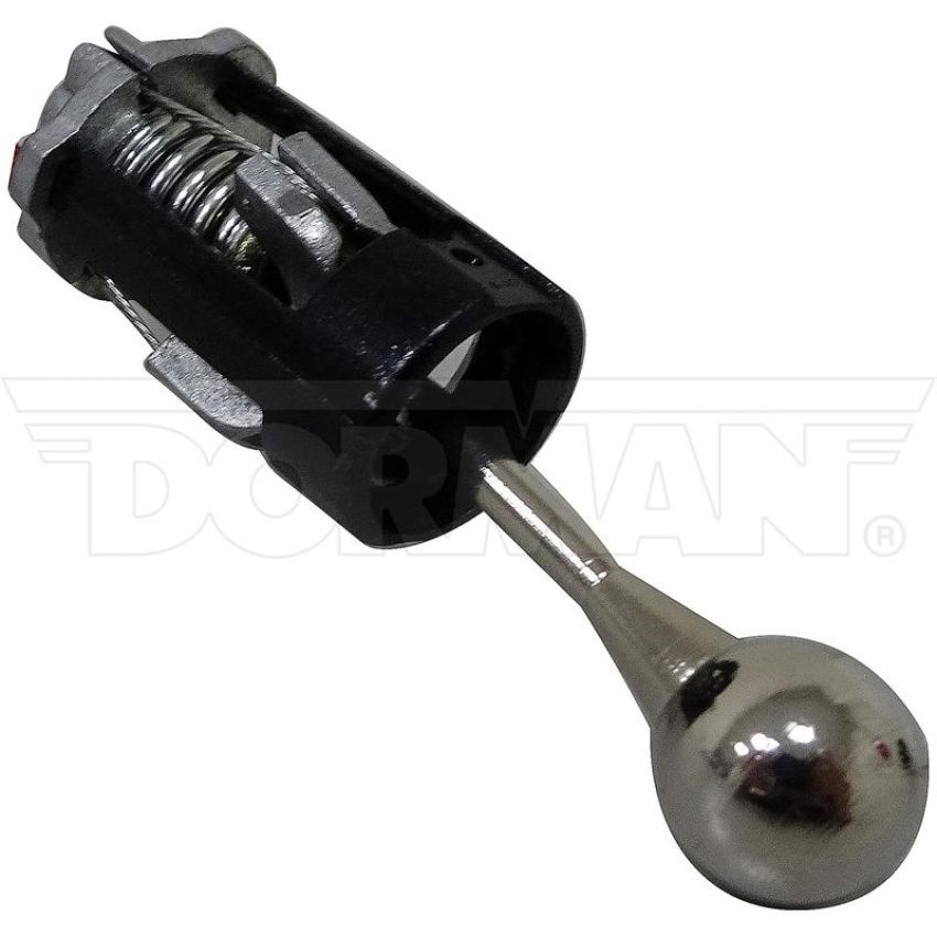 DORMAN 955-109 Side View Mirror - Left, Cable Controlled Black