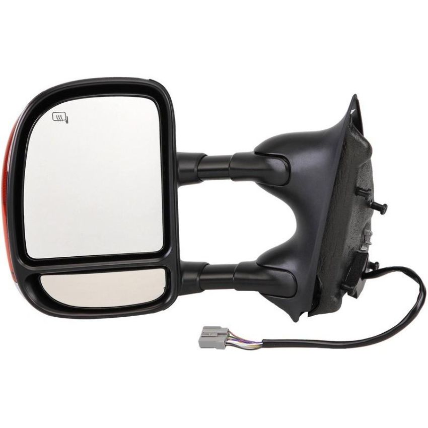 DORMAN 955-1126 Side View Mirror Left, Power Heated with Signal Light with Chrome Cover