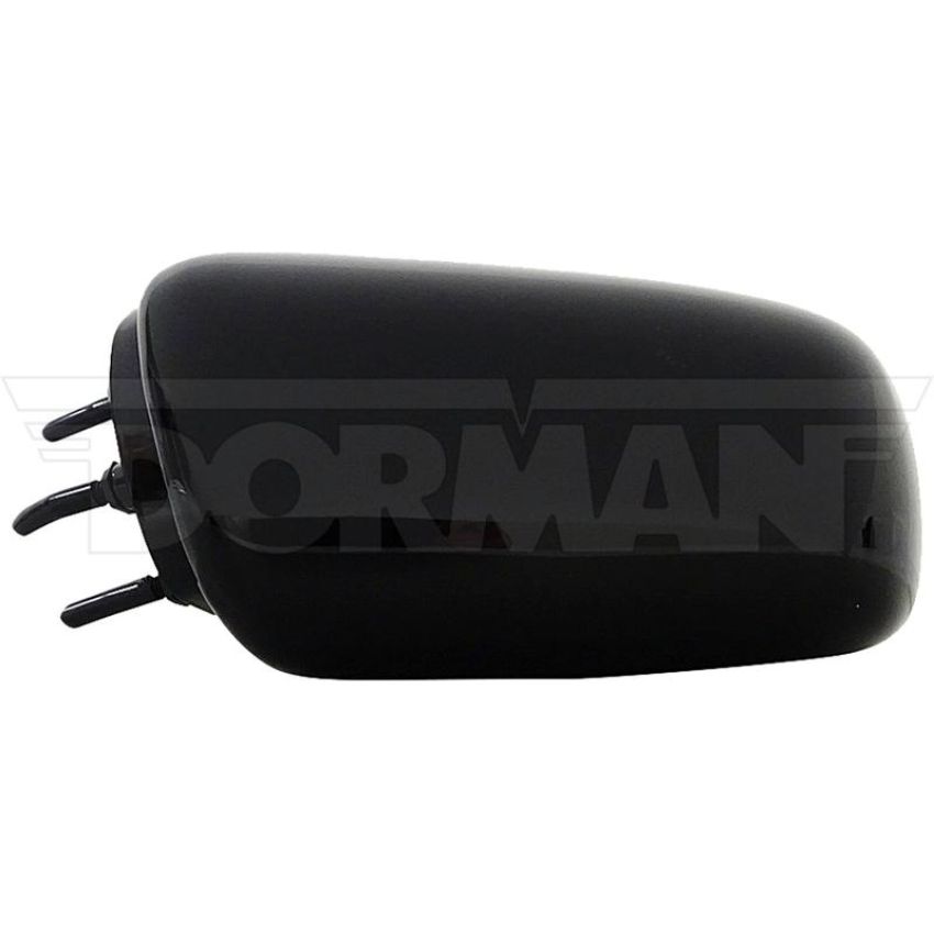 DORMAN 955-122 Side View Mirror - Left, Power Remote; Black; With 117mm 4.5 In. Base