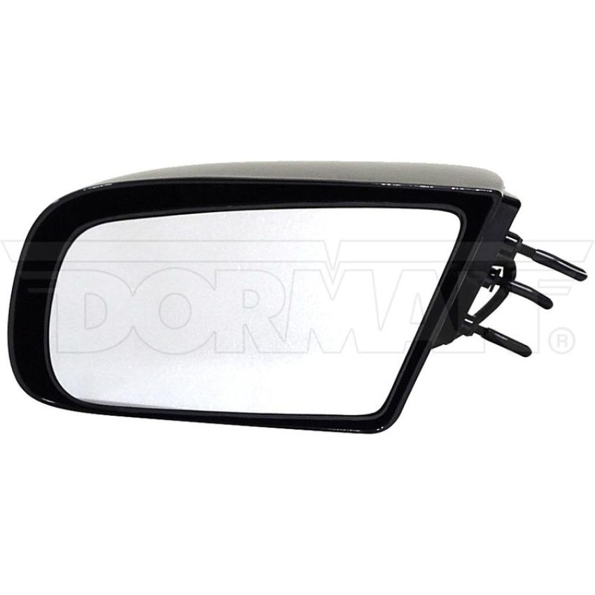 DORMAN 955-122 Side View Mirror - Left, Power Remote; Black; With 117mm 4.5 In. Base